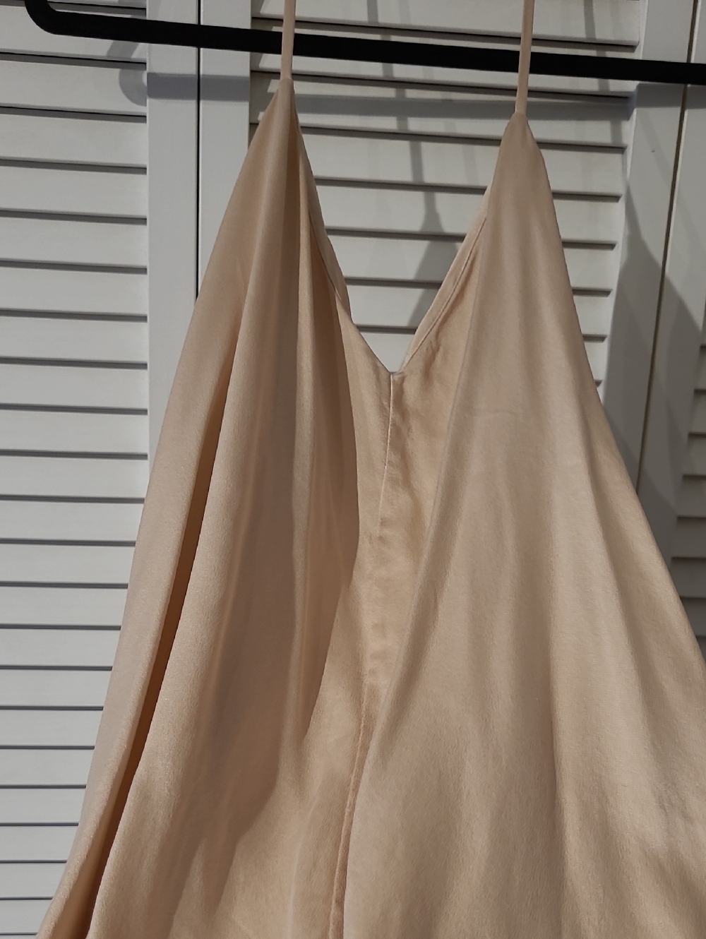 74. 100% silk halter slip dress